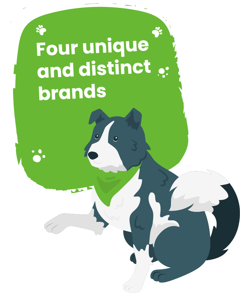 DOG WITH TEXT